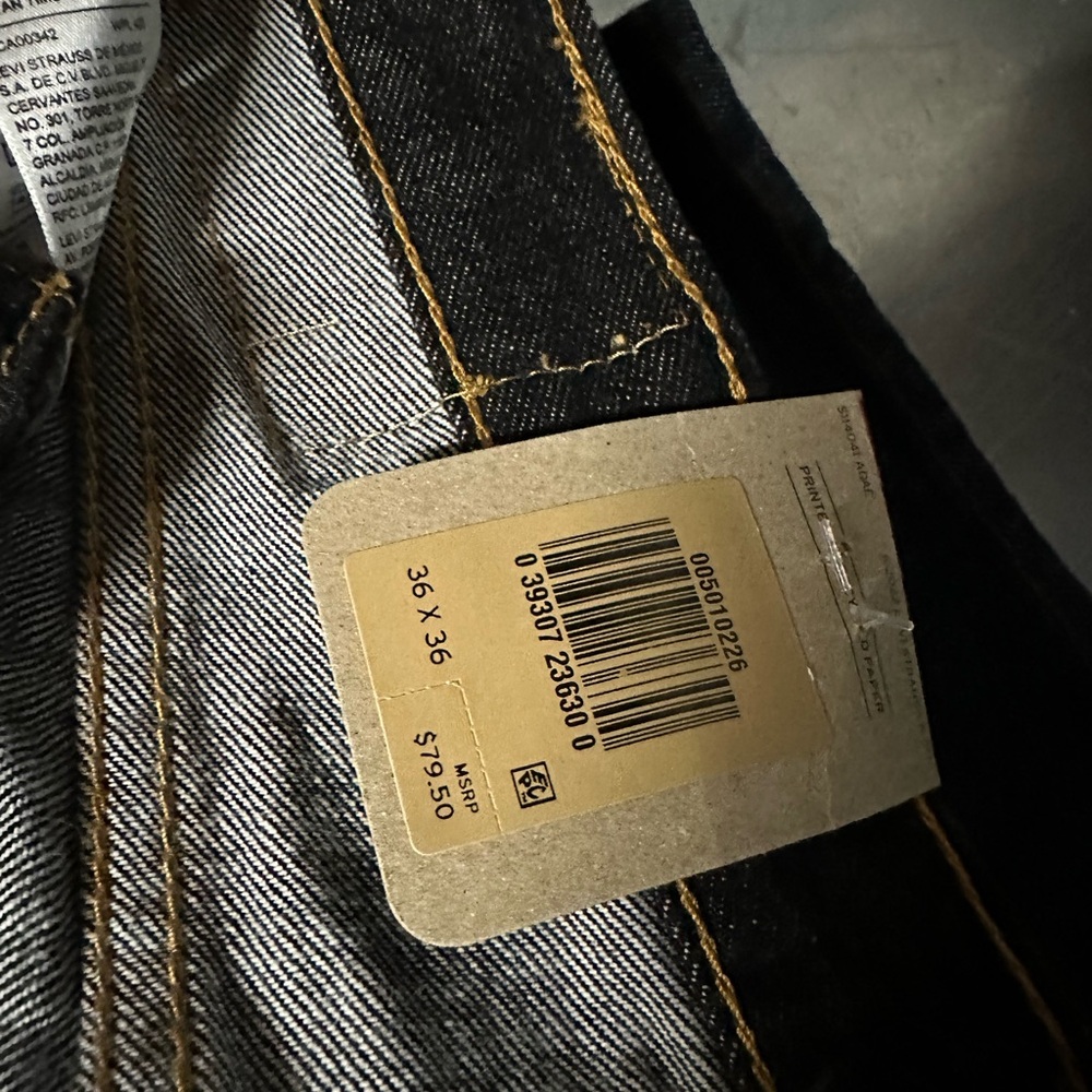 Levi's Dark Gray Relaxed Jeans